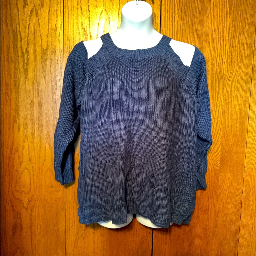 Rebel by Rebel Wilson Cold Shoulder Sweater